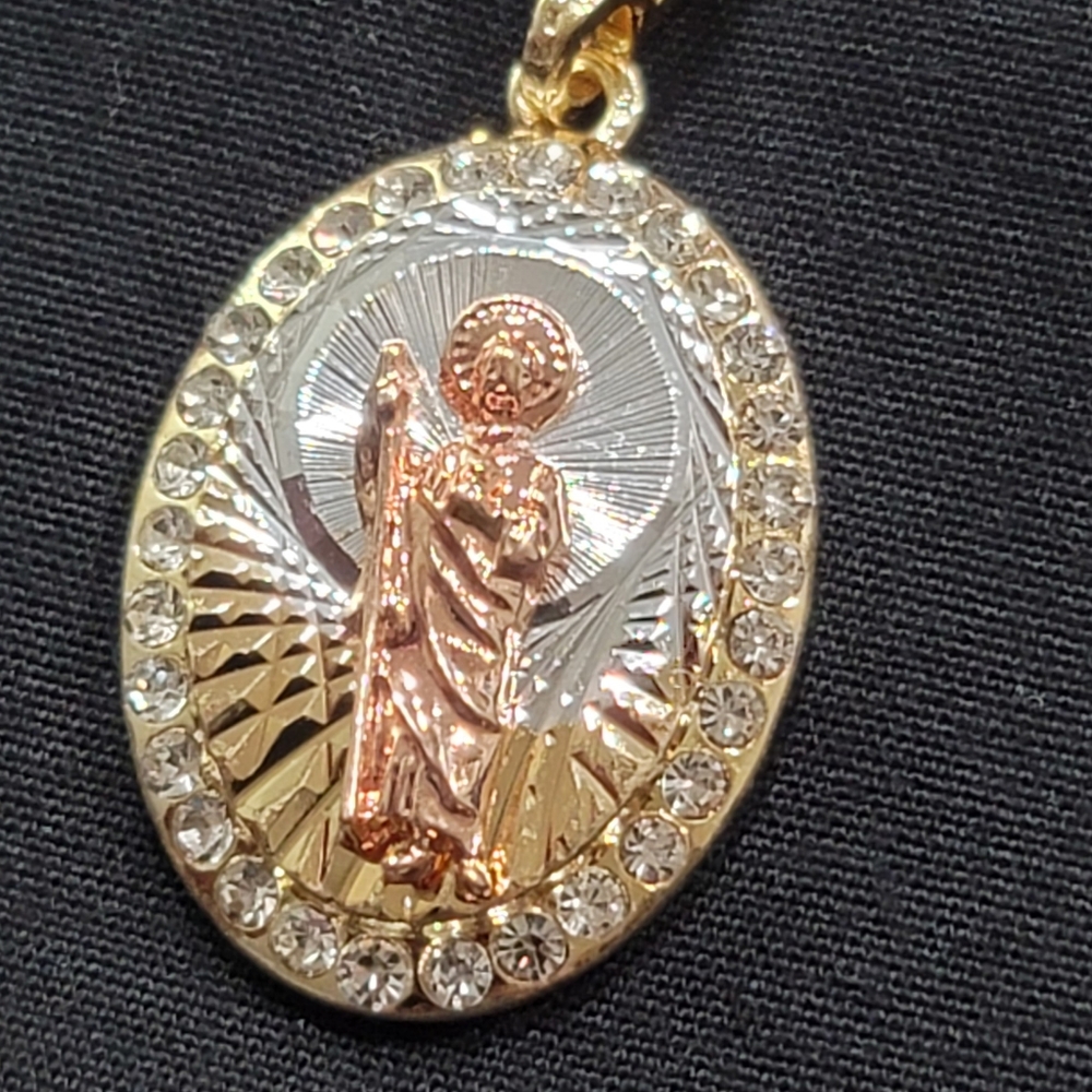St. Jude pendant w/chain